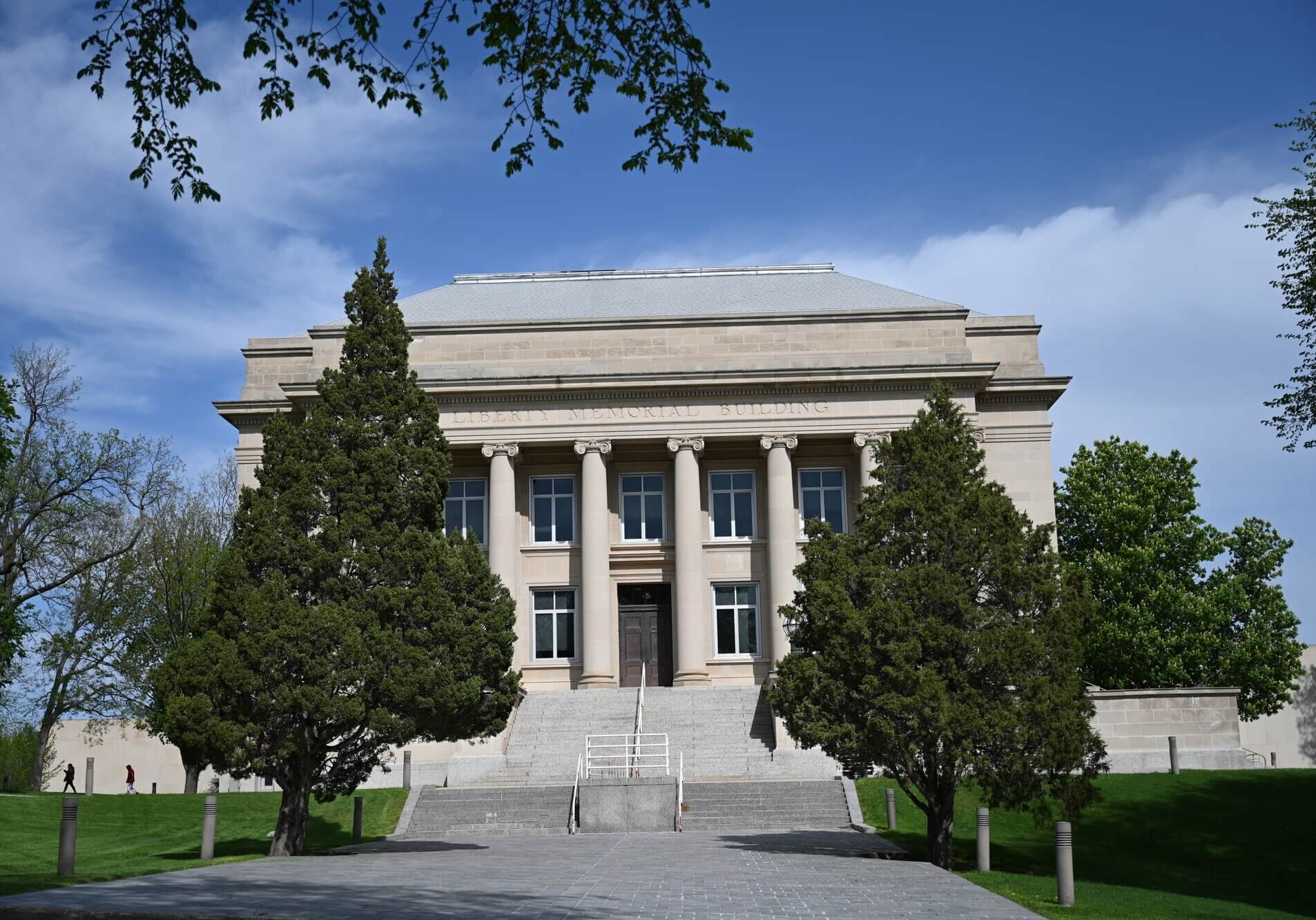 The Liberty Memorial Building that holds the ND State Library.